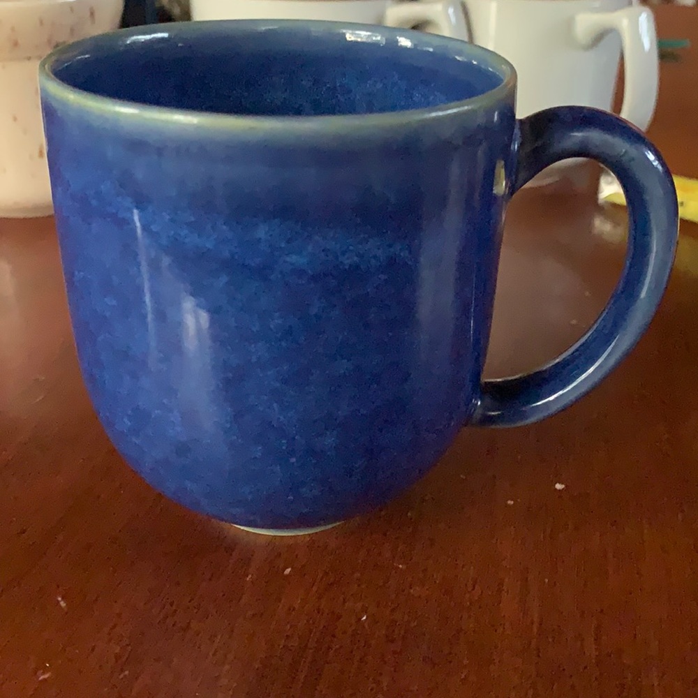 FINAL MARKDOWN!! Beautiful Blue mugs. Made in France